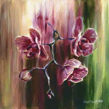 Original Realism Floral Paintings by Melani Pyke