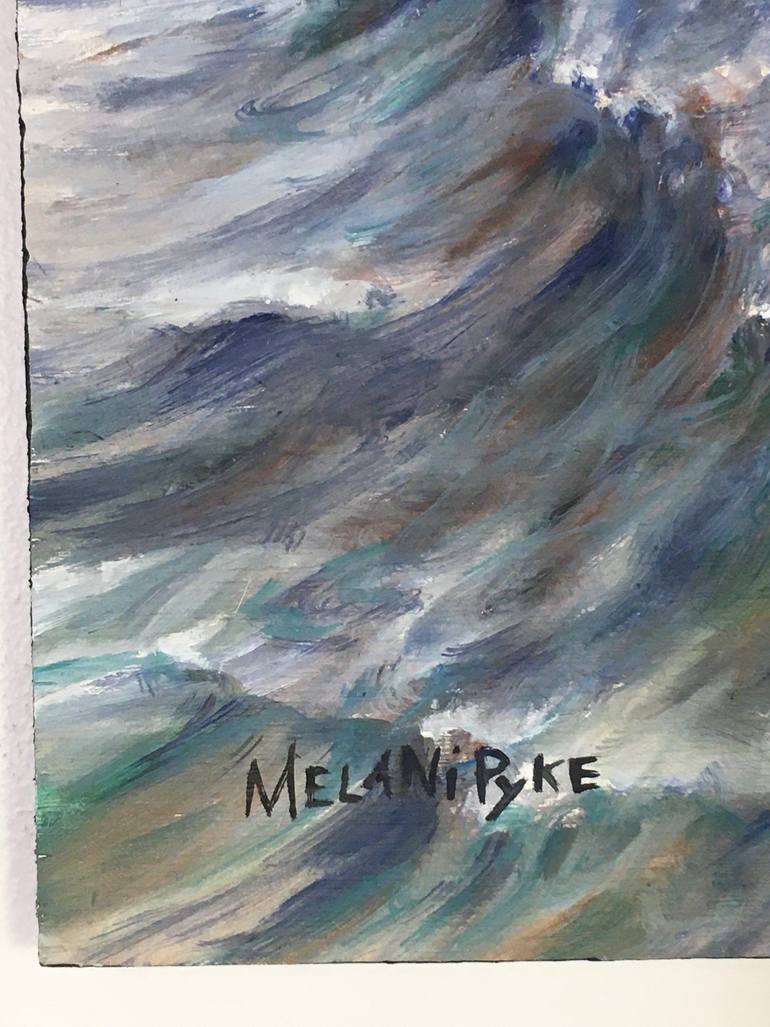 Original Surrealism Religion Painting by Melani Pyke