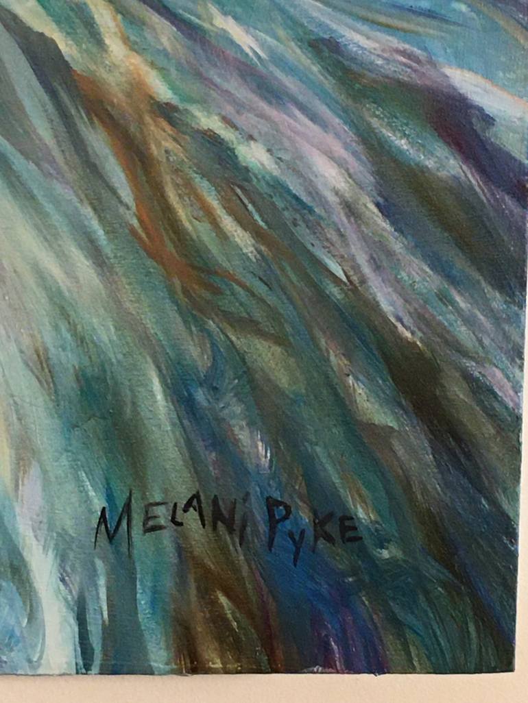 Original Abstract Water Painting by Melani Pyke