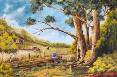 Original Realism Landscape Paintings by Jennifer Beresford