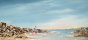 Print of Realism Beach Paintings by Jennifer Beresford