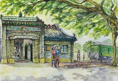 Original Fine Art Landscape Paintings by Tman Tse