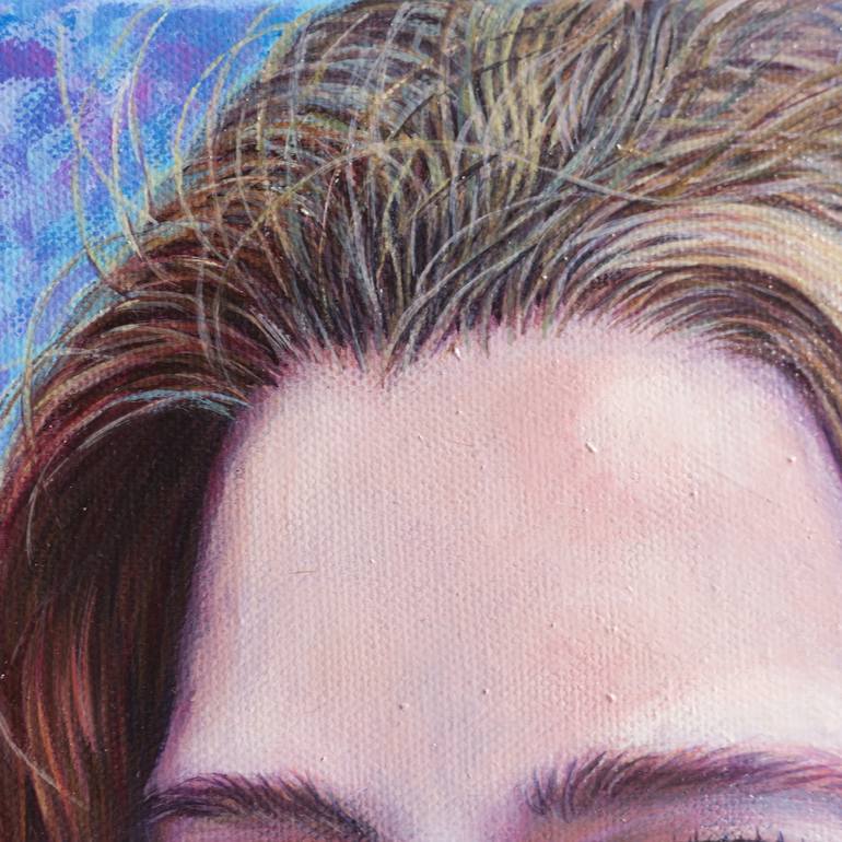 Original Fine Art Portrait Painting by Tman Tse