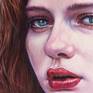 Realistic portrait is always a hot subject for the painters. Both of the painters and watchers love this so much. People can see and feel the soul of the portrait. I like challenge myself to paint the best no matter tin the skill or in the expression.
