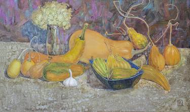 Print of Expressionism Still Life Paintings by Nelli Kirman