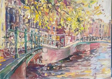 Original Cities Paintings by Anna Pavlova