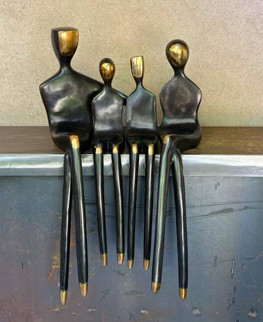 Original Children Sculpture by Yenny Cocq