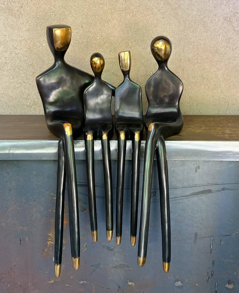 Original Figurative Children Sculpture by Yenny Cocq