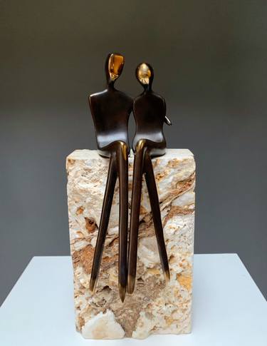 Original Figurative Love Sculpture by Yenny Cocq