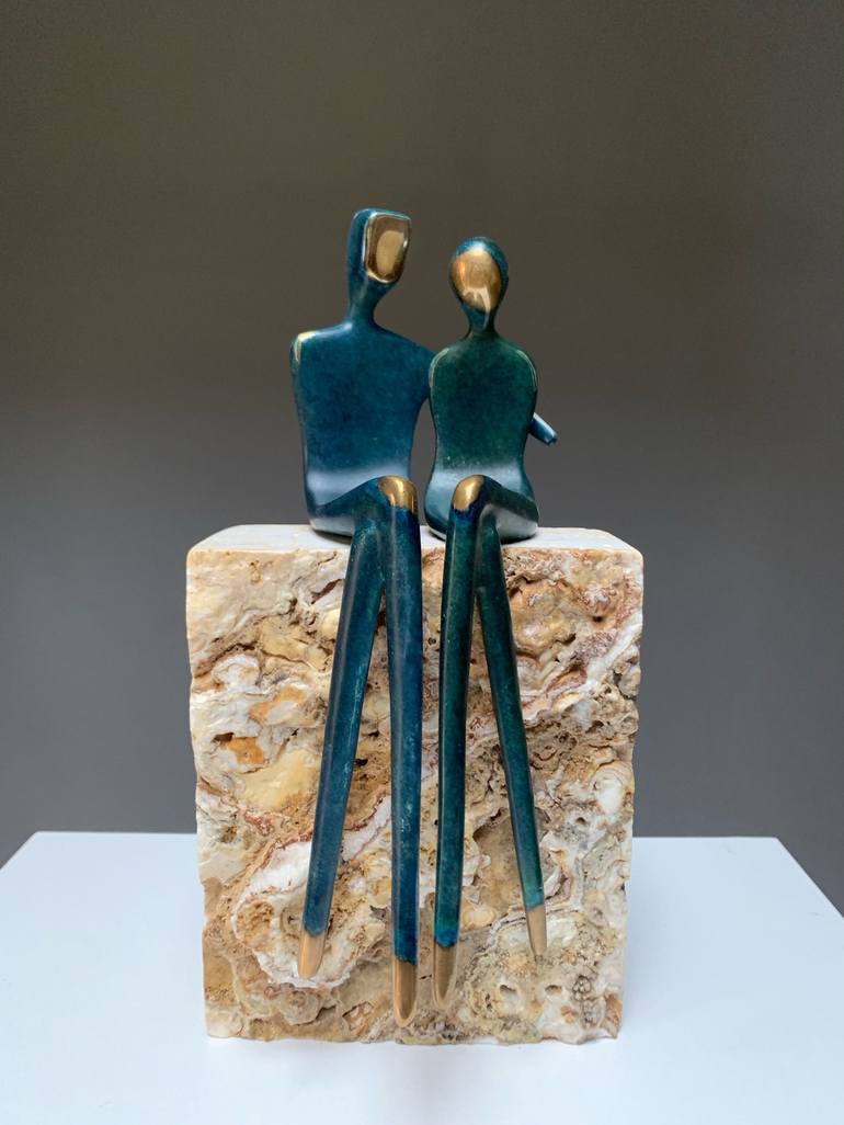 Original Figurative Love Sculpture by Yenny Cocq