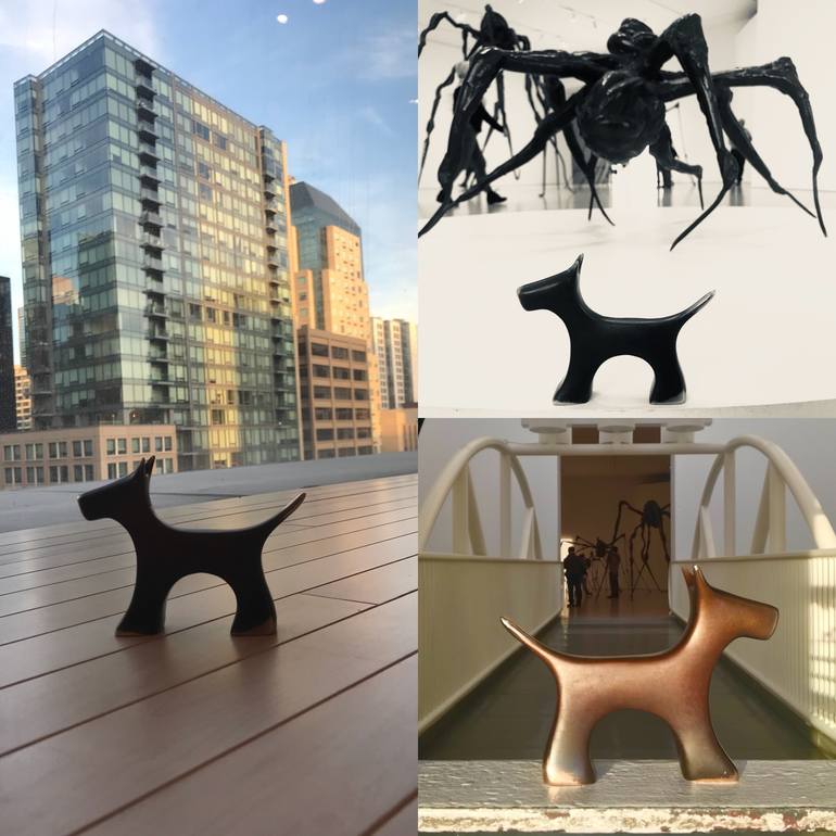 Original Figurative Animal Sculpture by Yenny Cocq