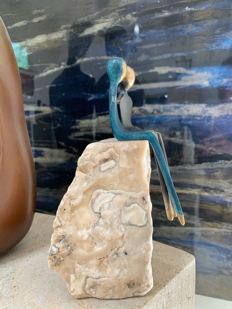 Original Figurative People Sculpture by Yenny Cocq
