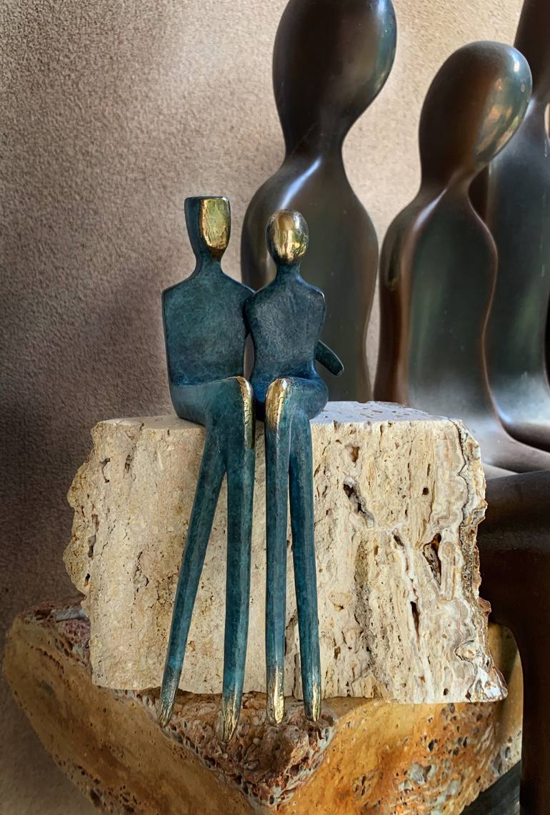 Original Figurative Love Sculpture by Yenny Cocq