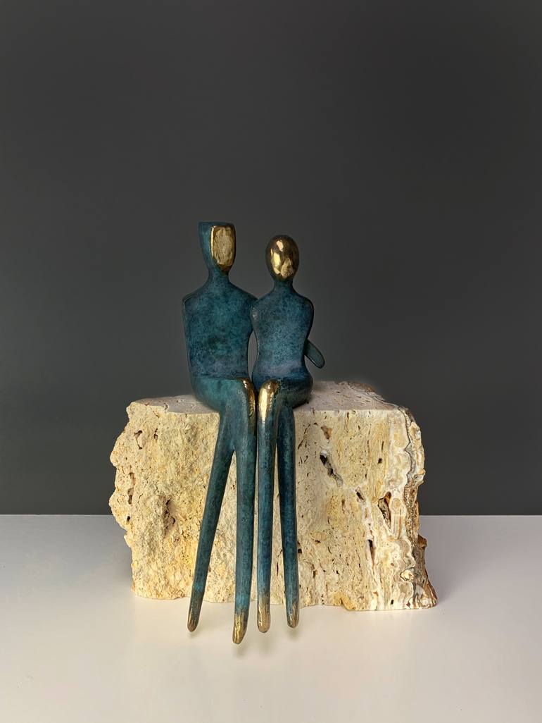 Original Figurative Love Sculpture by Yenny Cocq