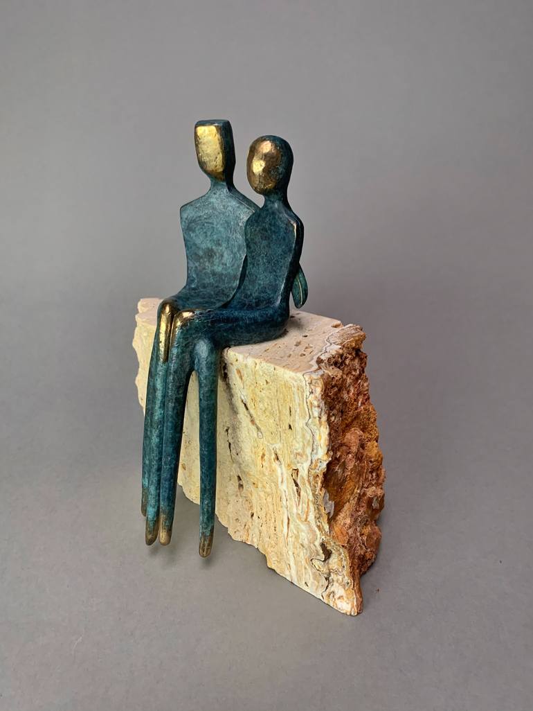 Original Figurative Love Sculpture by Yenny Cocq