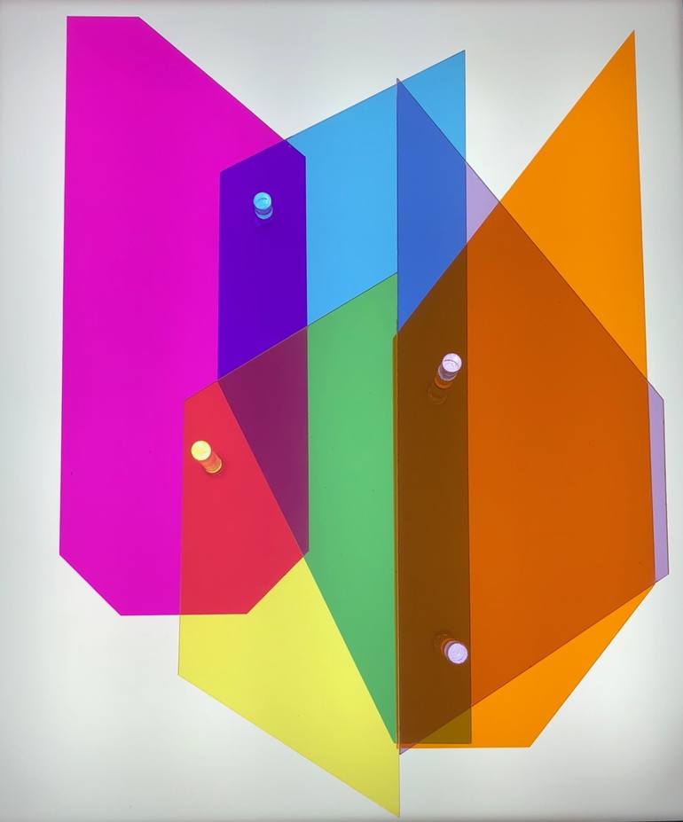 Original Geometric Installation by Juliana Bernal