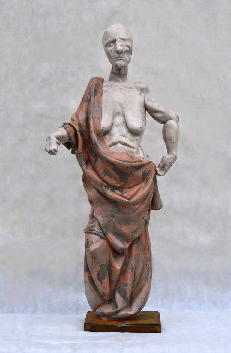 Original Figurative Women Sculpture by Zbigniew Strzelczyk