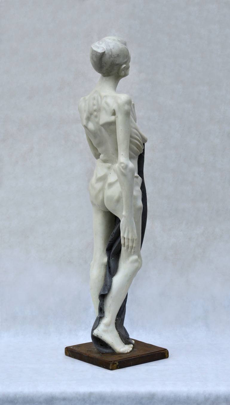 Original Conceptual Women Sculpture by Zbigniew Strzelczyk