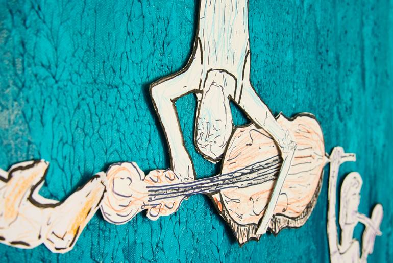 Original Conceptual Music Painting by Joachim  Jochum 