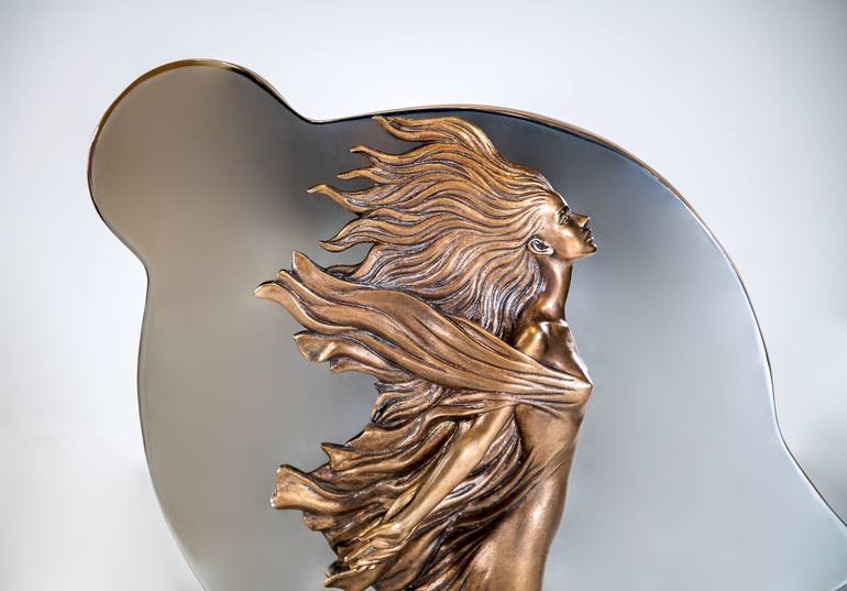 Original Modernism Women Sculpture by Nikita Zigura