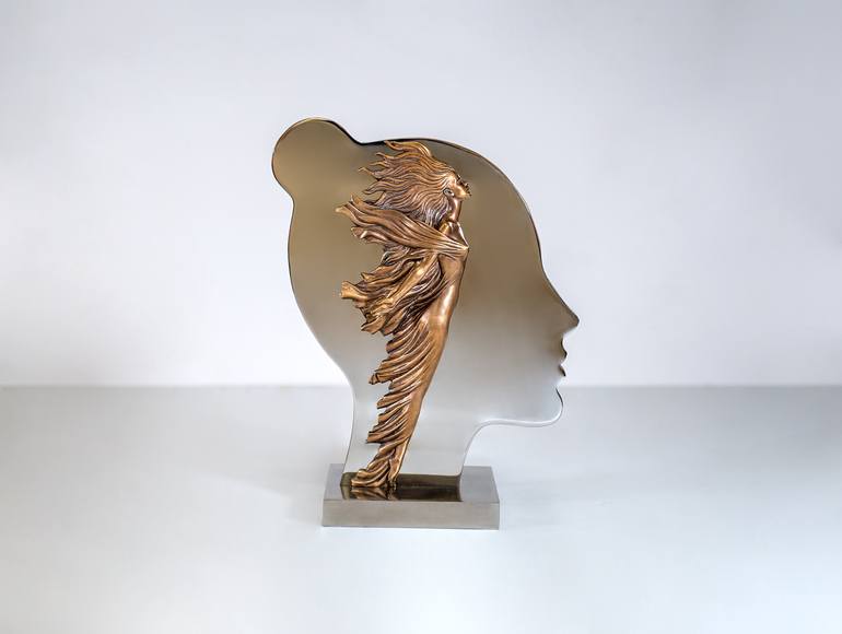 Original Modernism Women Sculpture by Nikita Zigura