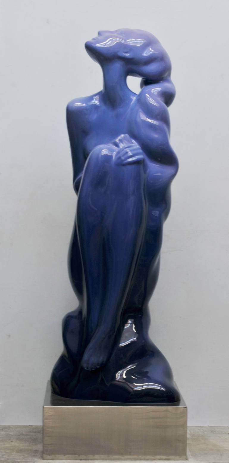 Original Fine Art Women Sculpture by Nikita Zigura
