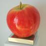 This work visualizes the fragility of human relations that are based on trust each other. On smooth surfaces appear huge apple contours of islands and continents. There is a temptation to touch the sculptures, feel it. But touch palm leaves viewers should heat the surface of apples. Nothing remains unnoticed, everything has consequences