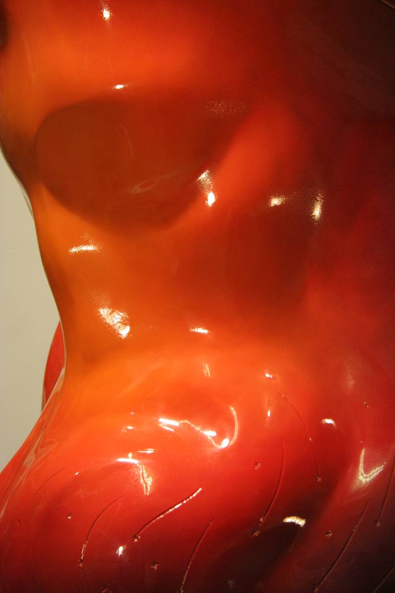Original Art Deco Men Sculpture by Nikita Zigura