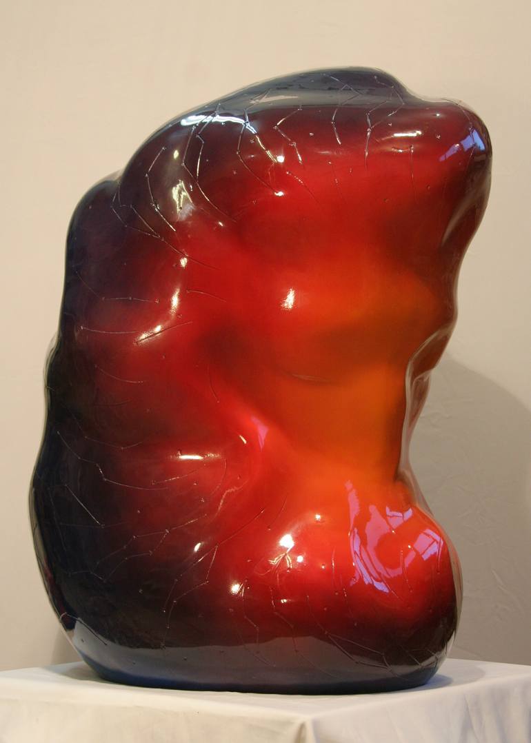 Original Art Deco Men Sculpture by Nikita Zigura