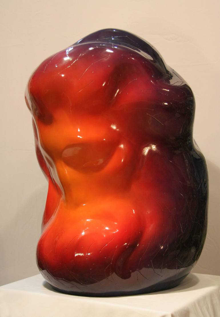 Original Art Deco Men Sculpture by Nikita Zigura