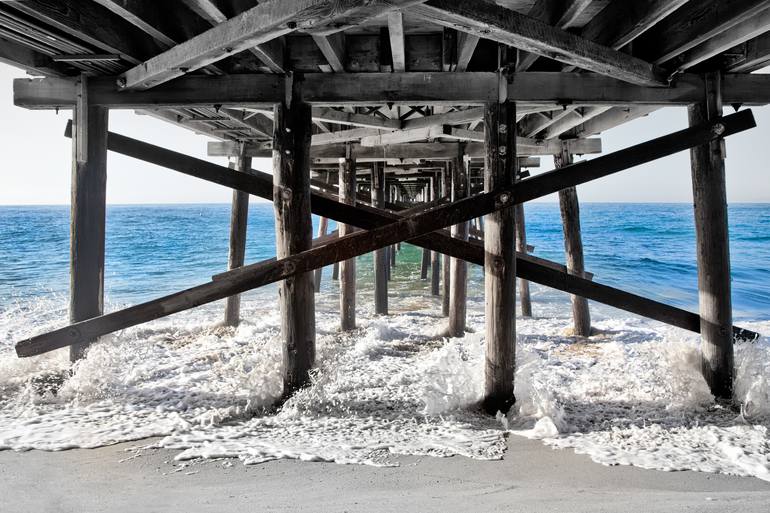 The Pier”: Photography artwork available as a print on my  shop. **See  the full picture on the profile grid** Fishing on the