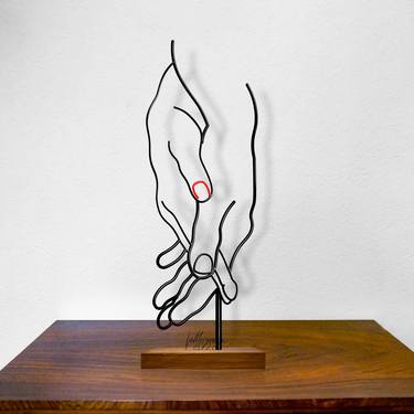 Original Minimalism Love Sculpture by Giancarlo Morandi