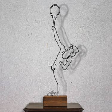 Original Figurative Sport Sculpture by Giancarlo Morandi