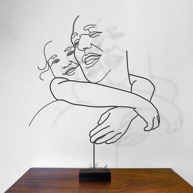 Original Figurative Love Sculpture by Giancarlo Morandi