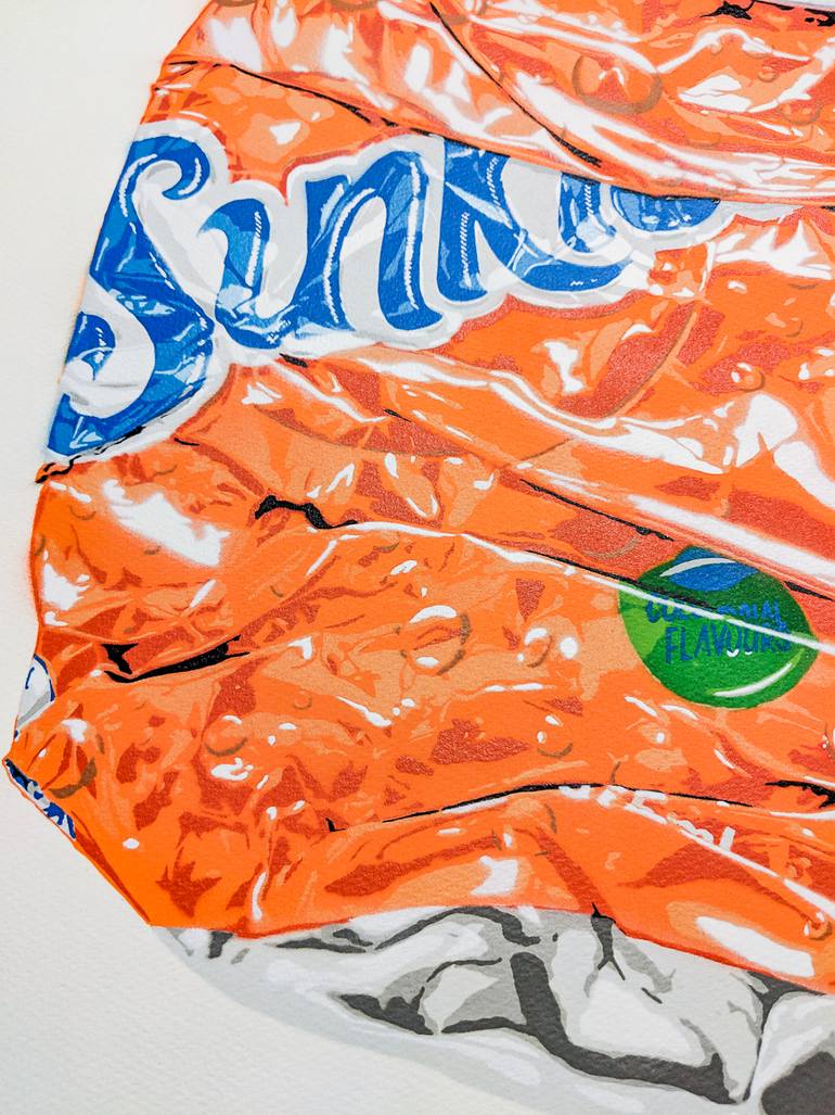 Original Pop Art Food & Drink Painting by Logan Moody