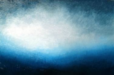 WATER FUEL 31"/47" Oil Painting on canvas by Lukas Dziedzic thumb