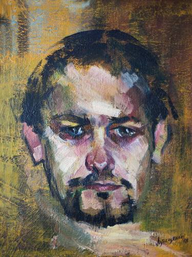 Print of Expressionism Portrait Paintings by Iryna Lupashchenko