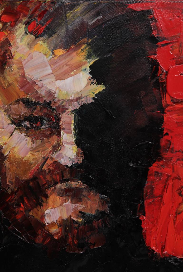 Original Art Deco People Painting by Iryna Lupashchenko