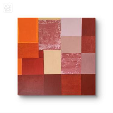 Original Geometric Abstract Paintings by Aleksandra Niemczyk