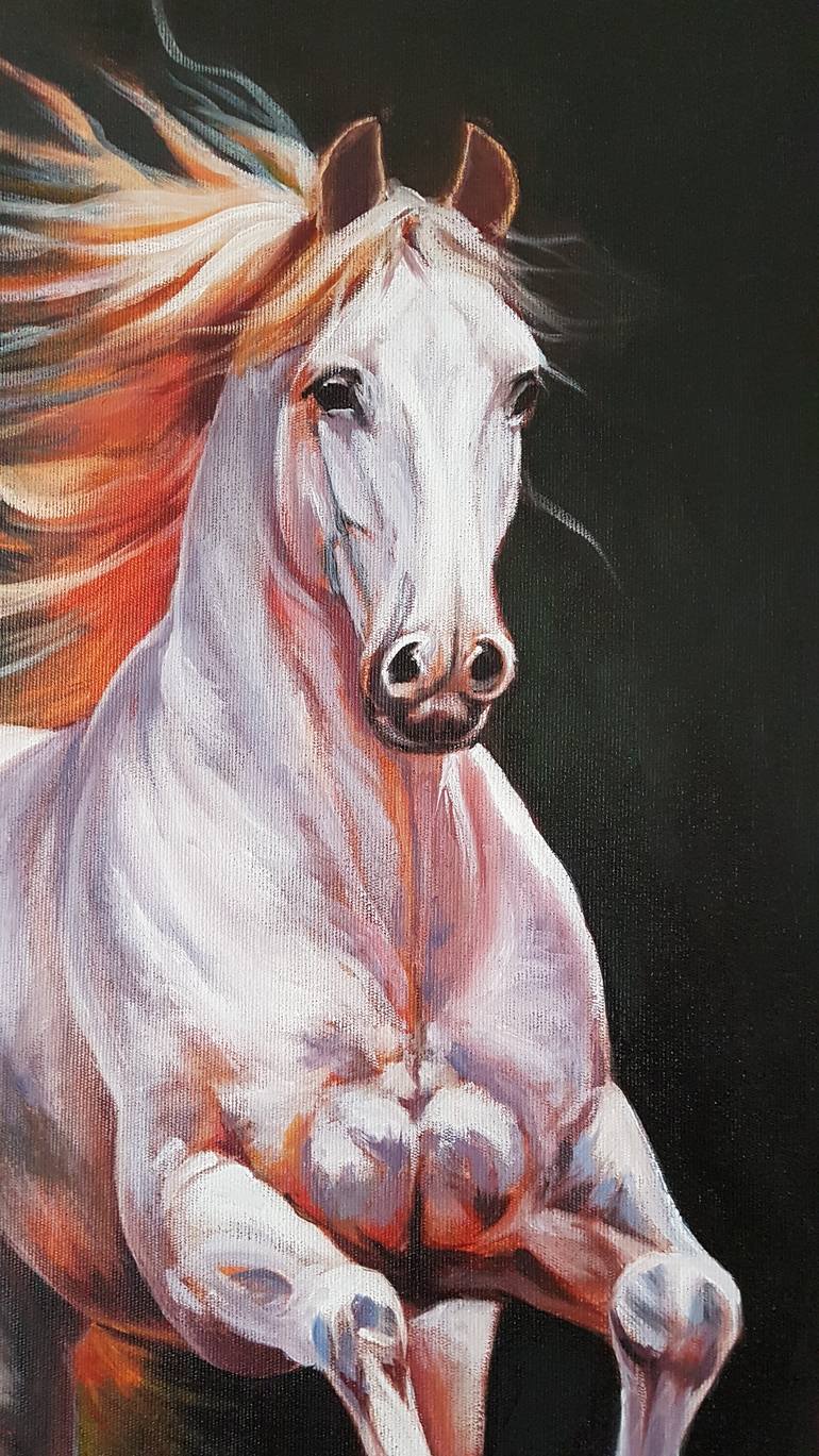 Original Realism Animal Painting by Harun Ayhan