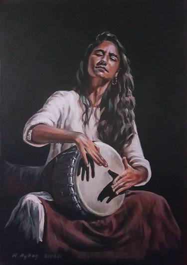 Print of Music Paintings by Harun Ayhan