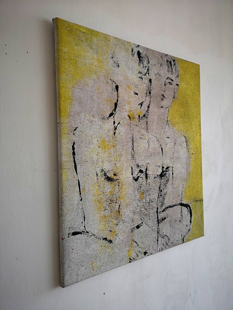 Original Minimalism Women Painting by Danica Ondrejovic