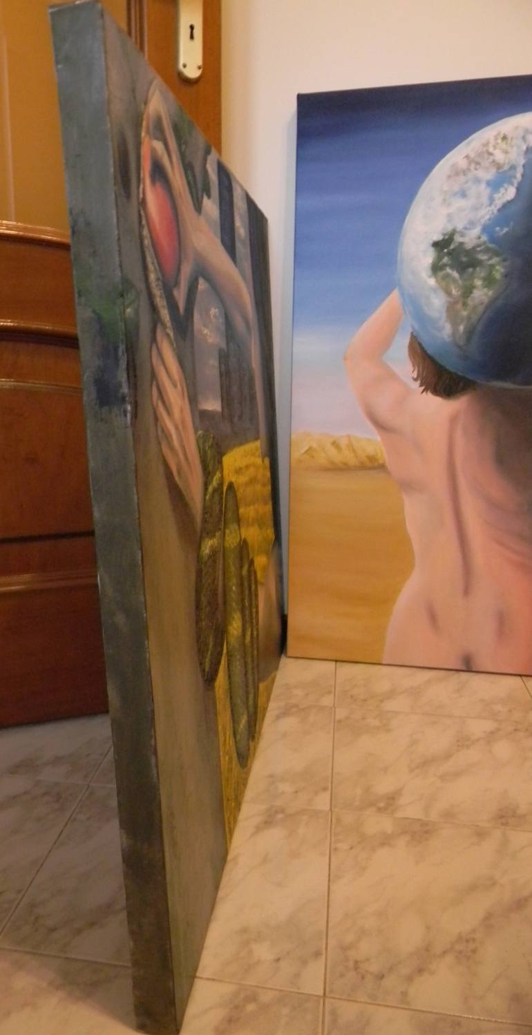 Original Figurative Fantasy Painting by Marzia Vincenza Ciliberto