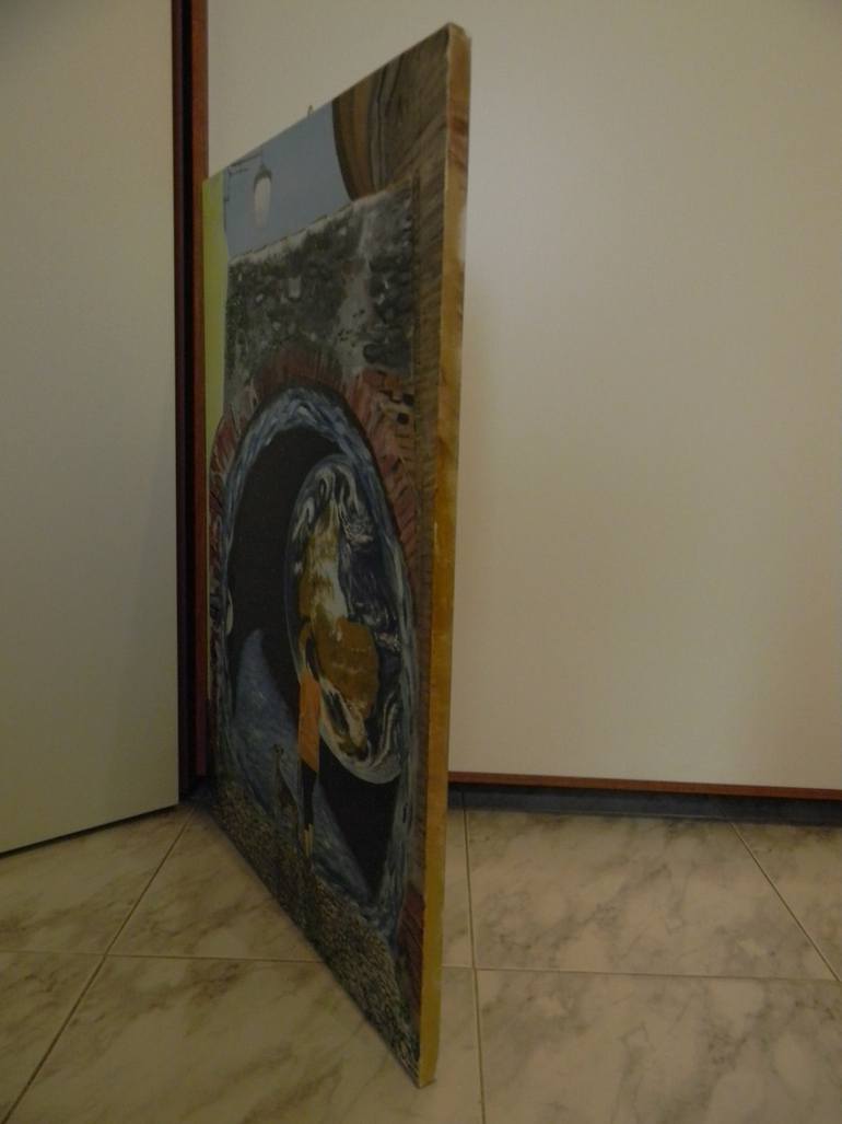Original Surrealism Fantasy Painting by Marzia Vincenza Ciliberto