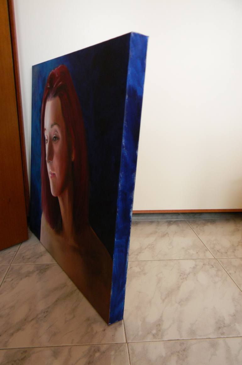 Original Figurative People Painting by Marzia Vincenza Ciliberto