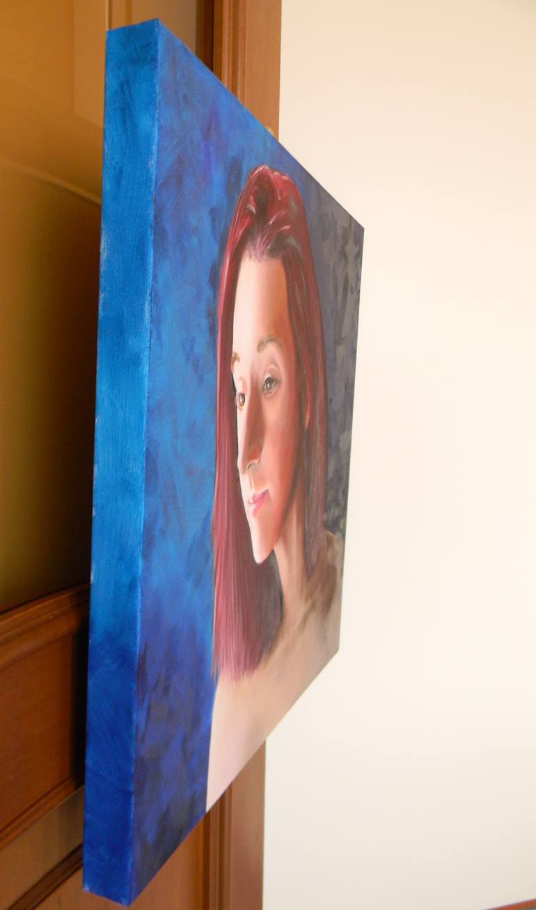 Original Figurative People Painting by Marzia Vincenza Ciliberto