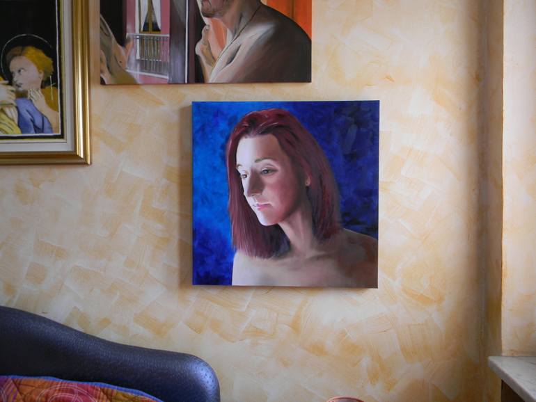 Original Figurative People Painting by Marzia Vincenza Ciliberto