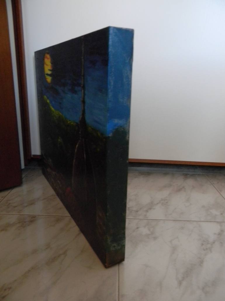 Original Impressionism Cities Painting by Marzia Vincenza Ciliberto