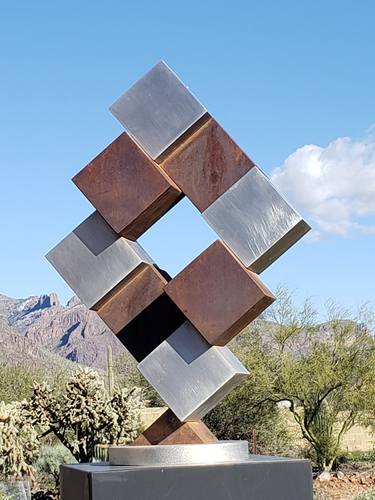 Original Minimalism Abstract Sculpture by Gary Slater
