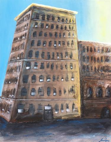Print of Fine Art Architecture Paintings by Jessica Rose